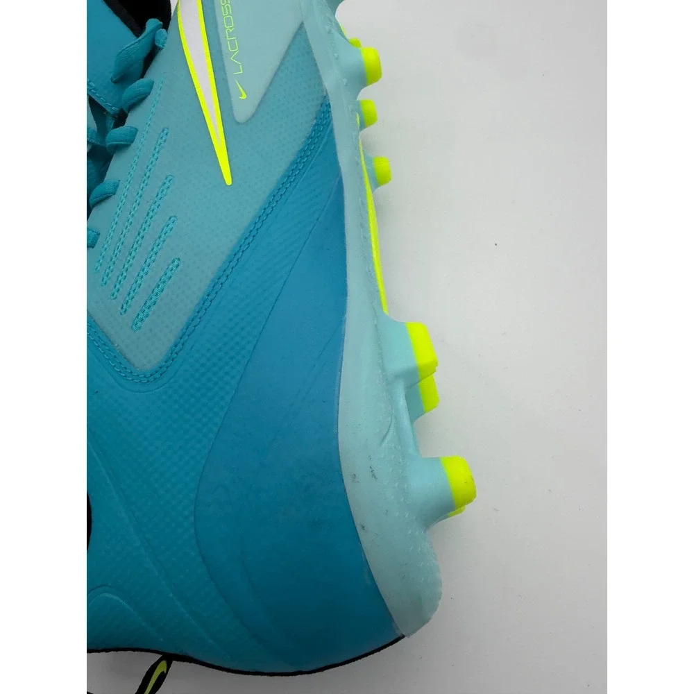 Nike Huarache 9 Varsity Lacrosse Cleats Baltic Blue Volt CZ6558-400 Mens 12